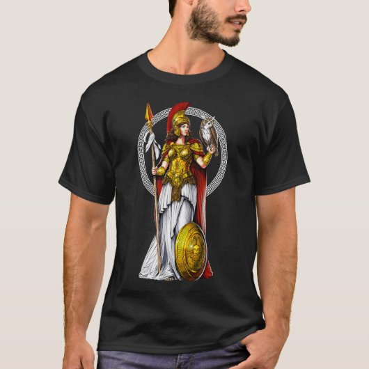 Greek Goddess Athena Tシャツ (正面)