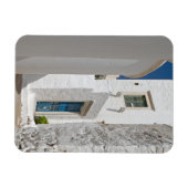Greek Island Architecture Magnet マグネット (横)