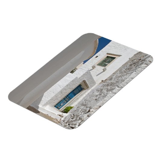 Greek Island Architecture Magnet マグネット (左側)