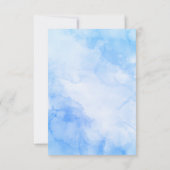 Greek Island Santorini Greece Wedding セーブザデート (裏面)