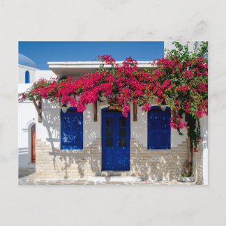 Greek Island Vibes Postcard ポストカード