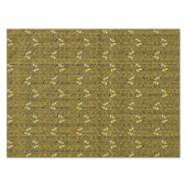 Greek Key Celebration Toast - Gold & Black テーブルクロス (正面(横))