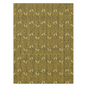 Greek Key Celebration Toast - Gold & Black テーブルクロス (正面)