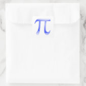 Greek Letter Pi Symbol スクエアシール (バッグ)