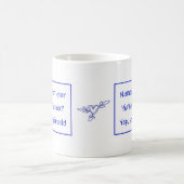 Greek Mug Saying About Your Name コーヒーマグカップ (中央)