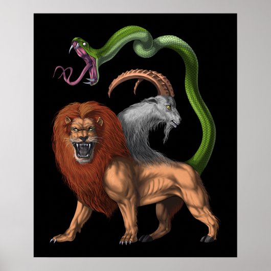 Greek Mythology Chimera ポスター (正面)