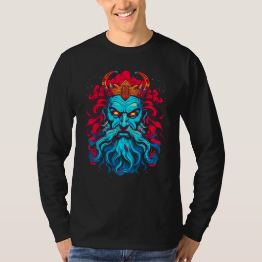 Greek Mythology God of Death Hades Tシャツ (正面)