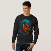 Greek Mythology God of Fire Hephaestus スウェットシャツ (正面フル)