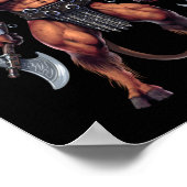 Greek Mythology Minotaur ポスター (角)