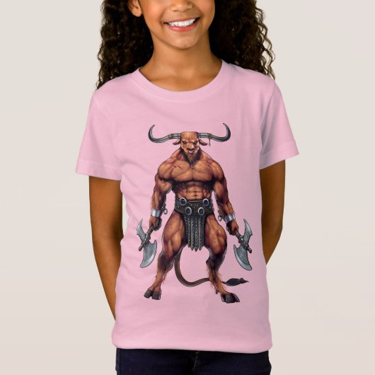 Greek Mythology Minotaur Tシャツ (正面)