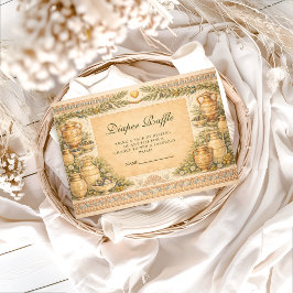 Greek Olive Diapper Raffle エンクロージャーカード