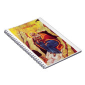 Greek orthodox icon of Prophet Elijah ノートブック (右側)