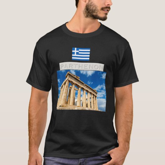 Greek Parthenon Greece Tシャツ (正面)