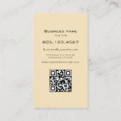 Greek Pattern Paint Swirl Design – Custom Editable 名刺 (裏面)