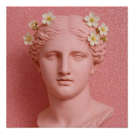 Greek Pink Poster. ポスター
