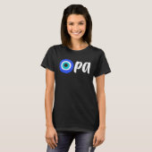 Greek Pride OPA Evil Eye Hellas Greece Evil Eye Ma Tシャツ (正面フル)