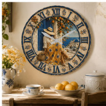 Greek Santorini Mediterranean Coastal Style