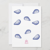 Greek Vibes Birthday 招待状 (裏面)