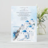 Greek Wedding Invitation 招待状 (スタンド正面)