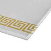 Greek Yiayia Greek Grandmother Gold Greek Key カッティングボード (角)