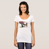 GreekIslandHouse.comロバ・マスコット Tシャツ (正面フル)