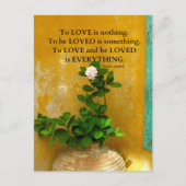 greekproverbインスピレーション愛の引用文ギリシャ語諺 ポストカード (正面)