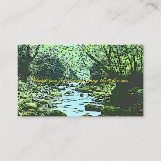 Green エンクロージャーカード (正面)