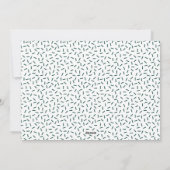 Green |クリスマスベーキングスピリッツ明るい写真 シーズンカード (裏面)