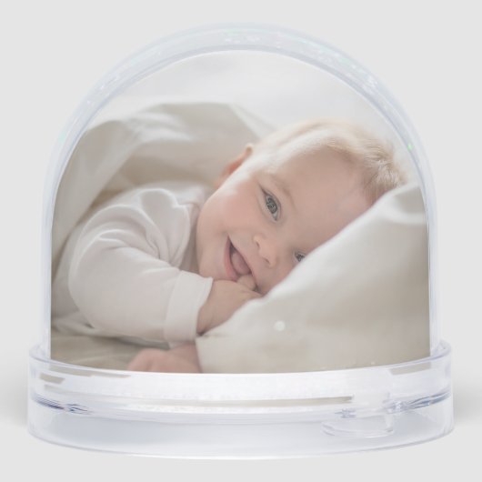 Green | シンプル初めてのクリスマスベビー写真 (裏面)