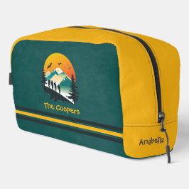 Green |ストライプ |ウッズ&マウンテンハイカーカスタムズ ドップキット