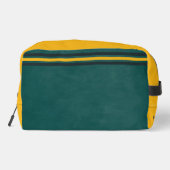 Green |ストライプ |ウッズ&マウンテンハイカーカスタムズ ドップキット (裏面)