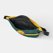 Green |ストライプ |ウッズ&マウンテンハイカーカスタムズ ファニーパック (見開き)