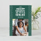 Green |ホリデーベーキングスピリッツ明るい写真 シーズンカード (スタンド正面)
