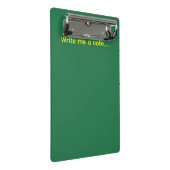 Green ミニクリップボード (アングル)