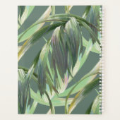 Green |ミニマモダンリストエレガント・モノグラム プランナー手帳 (裏面)