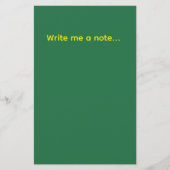 Green 便箋 (正面)