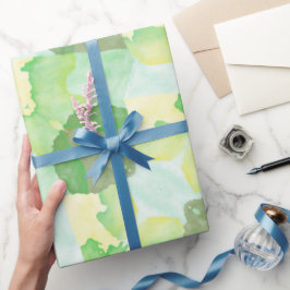 Green abstract art Magical wallpaper ラッピングペーパー