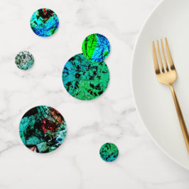 Green abstract Confetti,Sweet soft abstract  コンフェッティ