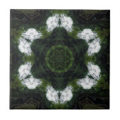 GREEN ABSTRACT DRAWING. SAMER BRASIL 1 タイル (正面)