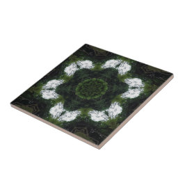 GREEN ABSTRACT DRAWING. SAMER BRASIL 1 タイル