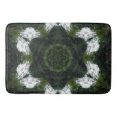 GREEN ABSTRACT DRAWING. SAMER BRASIL 1 バスマット (正面)