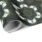 GREEN ABSTRACT DRAWING. SAMER BRASIL 1 ラッピングペーパー (ロールコーナー)
