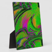 Green Abstract Plaque  フォトプラーク (側面)