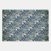 Green Acanthus Leaf ラッピングペーパーシート (正面2)