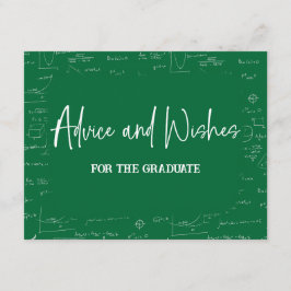 Green Advice and Wishes for the Graduate  エンクロージャーカード
