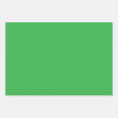 Green Afro Honey Gift Wrap 2 ラッピングペーパーシート (正面3)