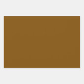 Green Afro Honey Gift Wrap 2 ラッピングペーパーシート (正面2)