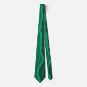 Green Agate marble elegant Neck Tie ネクタイ (正面)