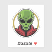 Green Alien シール (シート)