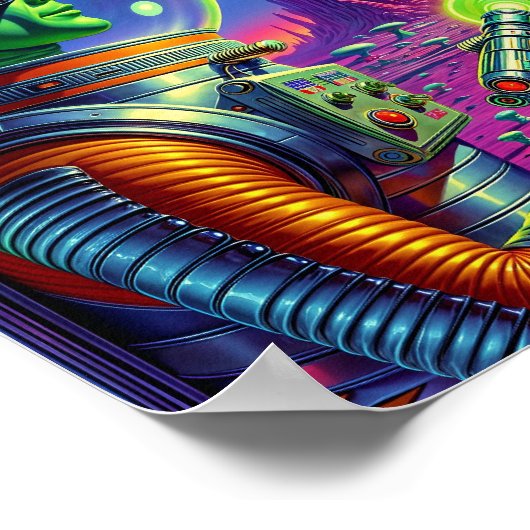 Green Aliens Can't Aim ポスター (角)